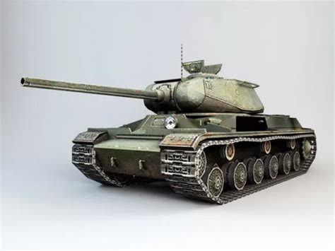 Is1 Heavy Tank Free 3d Model - .Obj - Open3dModel