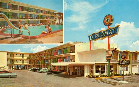 The Cardboard America Motel Archive: Diplomat Beach Motel - Daytona Beach, Florida