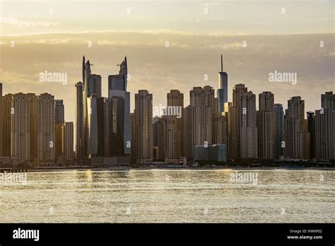 The view of Dubai Marina Stock Photo - Alamy