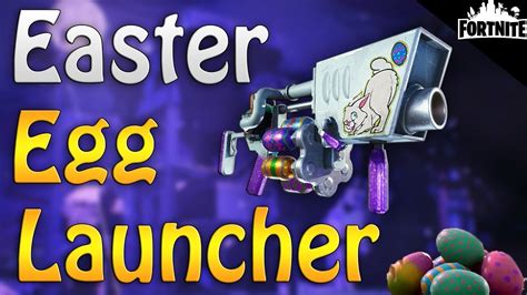 FORTNITE - How To Get The New Easter Egg Launcher (Perks And Gameplay) - YouTube