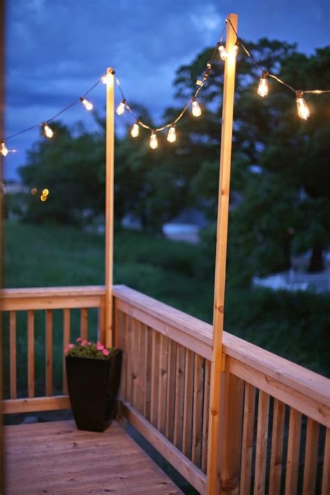 Pin by Sarah Anderson on For the Home | Outdoor patio lights, Hanging patio lights, Outdoor ...