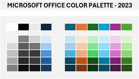 Microsoft Office 2023 Theme Color Update