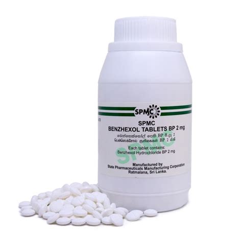 Benzhexol Tablets BP 2 mg | SPMC | State Pharmaceuticals Manufacturing Corporation