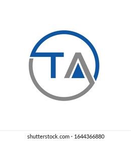 Ta Logo Template Vector Format Stock Vector (Royalty Free) 1644366880 | Shutterstock