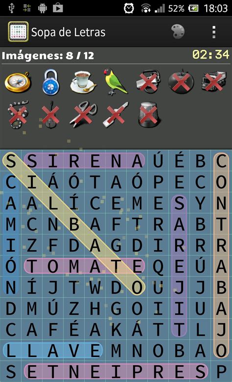 Descarga de APK de Sopa de letras - en español para Android