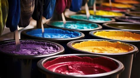 Premium Photo | Textile Dyeing Process