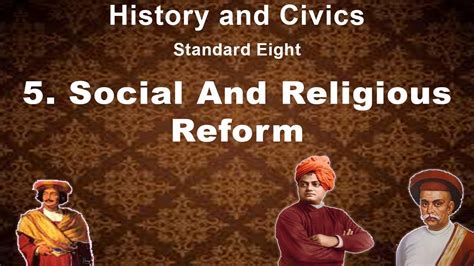 Social and Religious Reform Movements Class 8 | 8th Standard | History | Maharashtra Board - YouTube