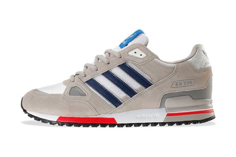 adidas Originals ZX 750 Chrome/Running White/Dark Slate | Hypebeast