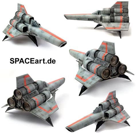 Battlestar Galactica Colonial Viper Model Kit: Amazon.co.uk: Toys ...