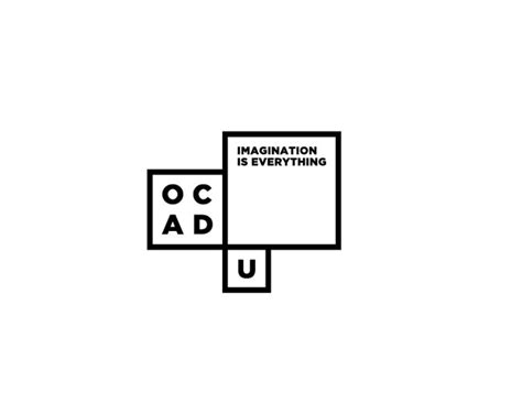 OCAD University logo and visual identity, by Bruce Mau Design, Toronto