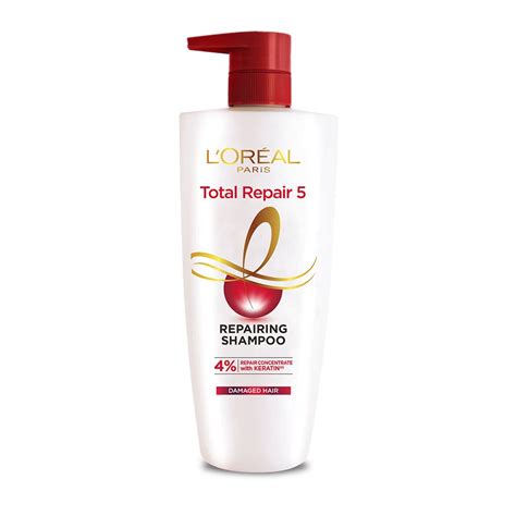 Buy L'Oreal Paris Shampoo, For Damaged and Weak Hair, With Pro-Keratin ...