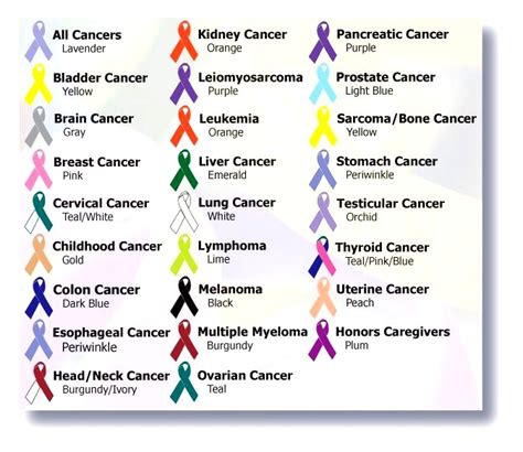 Cancer Awareness Months - Cancer Education and Research Institute