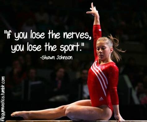 If You lose the nerves | Gymnastics quotes, Inspirational gymnastics ...