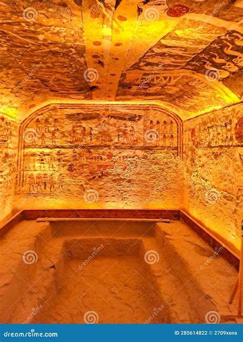 Valley of Kings. the Tombs of the Pharaohs. Tutankhamun. Luxor. Egypt ...