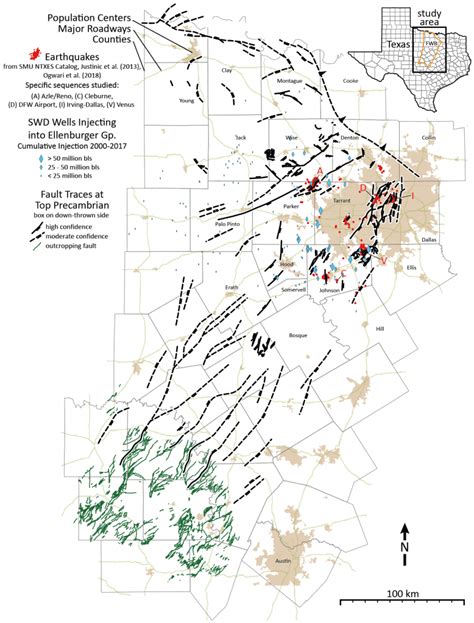 New map outlines seismic faults across DFW region – Research