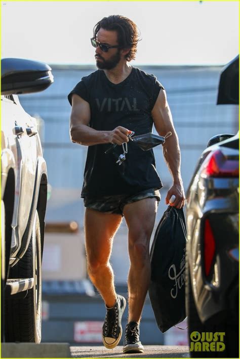 Photo: milo ventimiglia workout 09 | Photo 4627143 | Just Jared ...