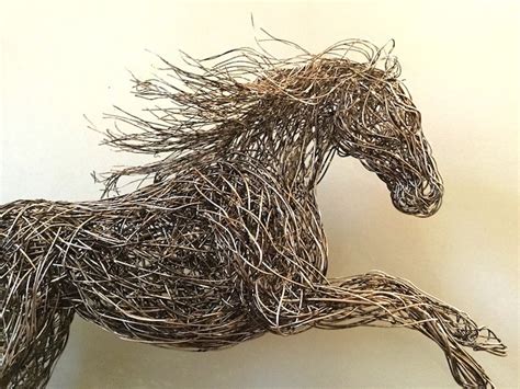 Energetic Wire Animal Sculptures Look at Home in Natural Landscape