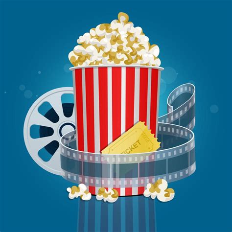 Movies popcorn design 1271111 Vector Art at Vecteezy