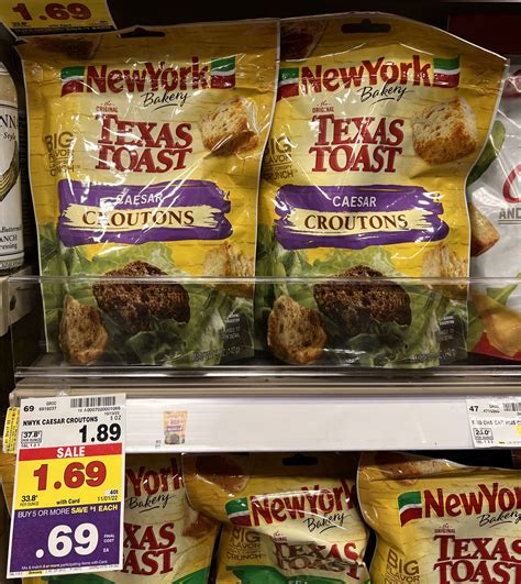 New York Bakery Croutons ONLY 69¢! - Kroger Krazy