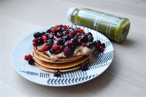 Pancakes healthy | Recette de petit dejeuner, Crêpe healthy, Recette pancakes