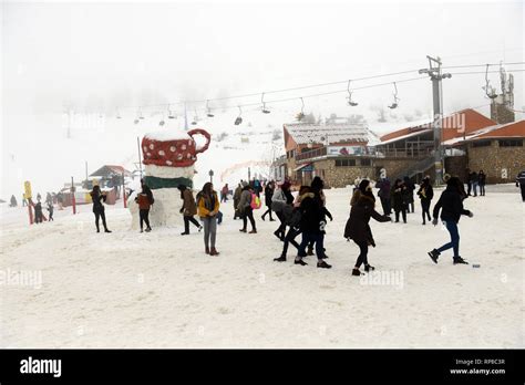 Mt hermon ski resort hi-res stock photography and images - Alamy