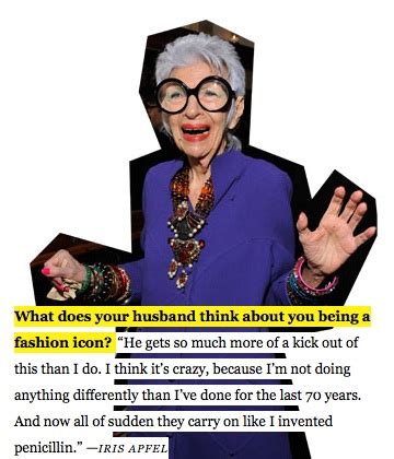 Iris Apfel Quotes. QuotesGram