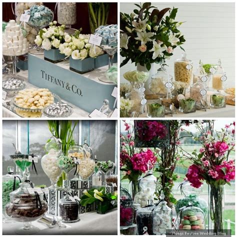 Wedding Candy Buffet Ideas - Sophisticated Styling | Things Festive Weddings & Events