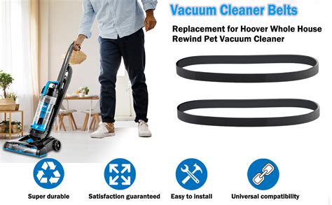 Amazon.com: Vacuum Cleaner Belts Vacuum Belts Replacement for Hoover ...