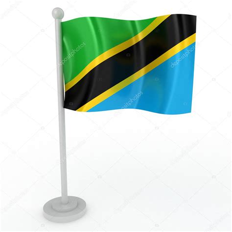 Flag of Tanzania — Stock Photo © Lomachevsky #4697489