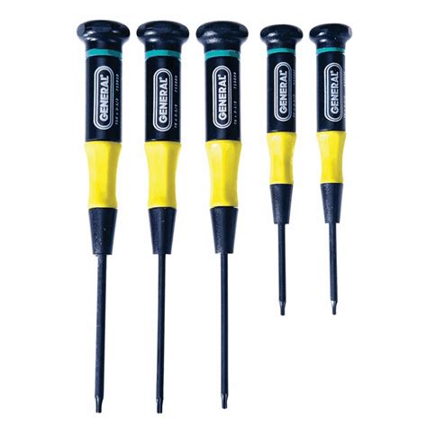 UltraTech 5 Piece Precision Torx Screwdriver Set from Cole-Parmer