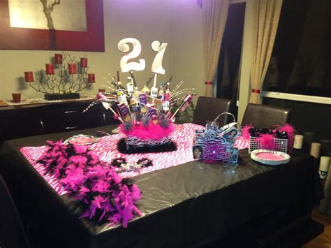 Table Decoration Ideas For 21st Birthday Party | Brokeasshome.com