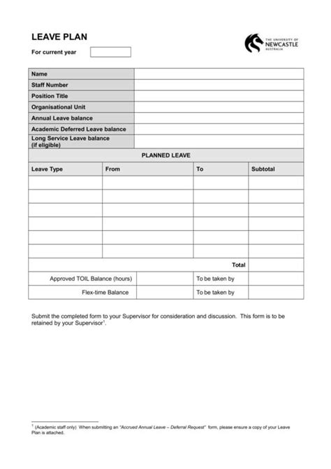 FREE 10+ Leave Schedule Samples & Templates in PDF | MS Word | Excel