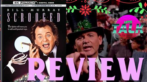 SCROOGED - FILM & 4K BLU RAY REVIEW - Ghosts have never looked this ...