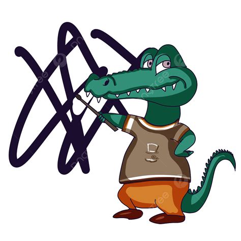 Crocodiles Clipart PNG Images, Graffiti Crocodile, Crocodile Clipart ...