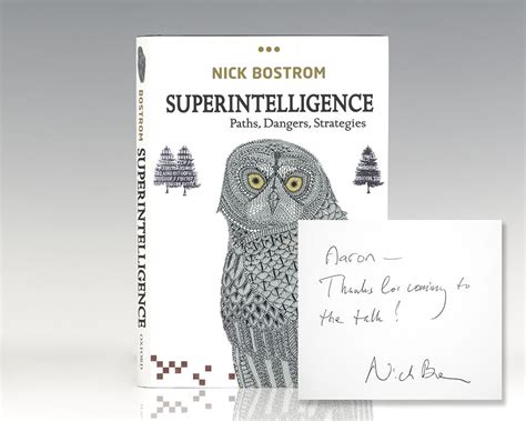 Superintelligence: Paths, Dangers, Strategies. - Raptis Rare Books