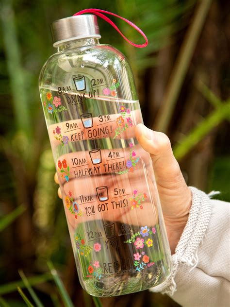 Glass Water Bottle|32oz in 2021 | Water bottle, Glass water bottle ...