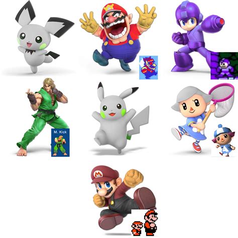 Super Smash Bros Alternate Costumes