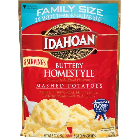 Idahoan Buttery Homestyle Mash Potatoes – 8oz – BrickSeek