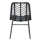 Laporte Dining Chair Black Set of 2 - Designdistrict