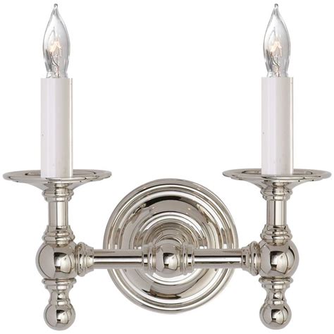 Classic Double Sconce | Visual comfort lighting, Visual comfort, Sconces