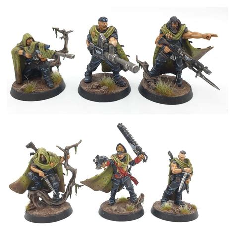 6 X Gaunt's Ghosts Tanith First and Only Painted Miniatures for Sale ...