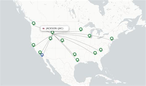 Direct (non-stop) flights from Jackson Hole (JAC) - FlightsFrom.com