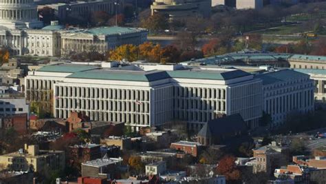 Flying past the Hart Senate Office Building, Washington DC. Shot in 2011. - Stock Video Footage ...