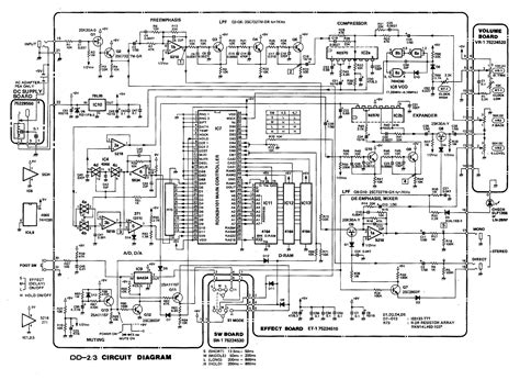 Boss DD-2 Digital Delay pedal schematic diagram | Diy guitar pedal, Delay pedal, Guitar pedals