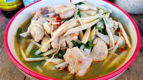 แกงหน่อไม้ส้มใส่ปีกไก่ (หน่อไม้ดอง) ดูคลิปจบทำกินเองได้เลยง่ายๆอร่อยๆ ...