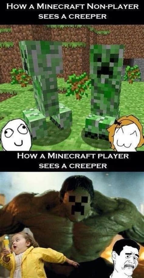 Why? | Minecraft Creeper | Know Your Meme Minecraft Comics, Minecraft ...