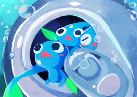 Blue Pikmin by Teatime-Rabbit on DeviantArt