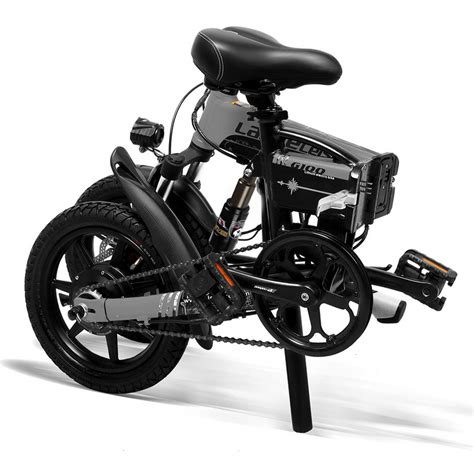 Lankeleisi Sepeda Listrik Lipat Folding Bike Moped 36V 8.7AH - G100 ...