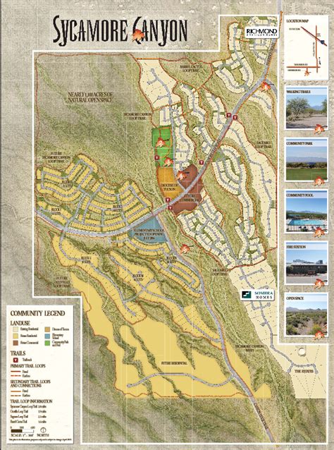 Sycamore Canyon Campground Map