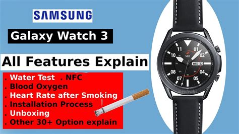 Samsung Galaxy Watch 3 All Features & Options | Samsung Watch 3 ...